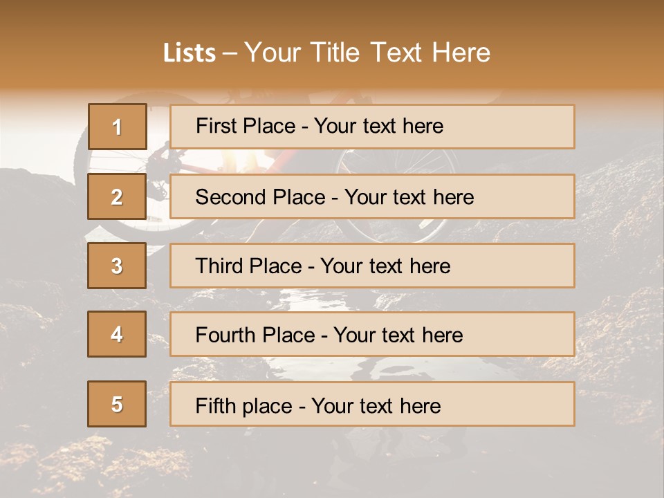 Traveler Action Water PowerPoint Template