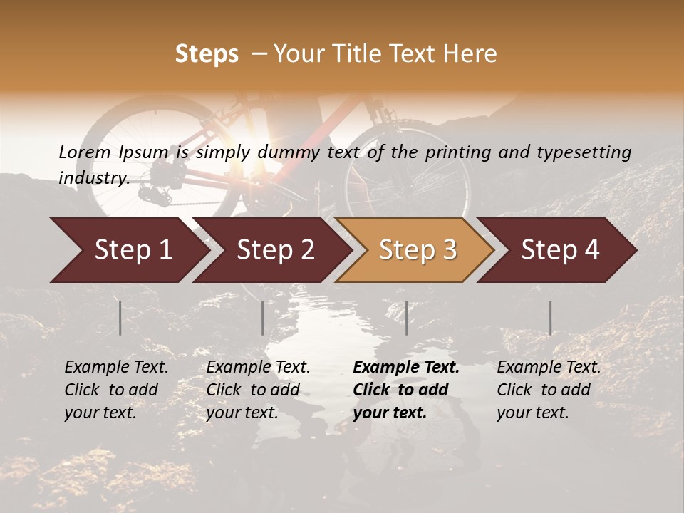 Traveler Action Water PowerPoint Template