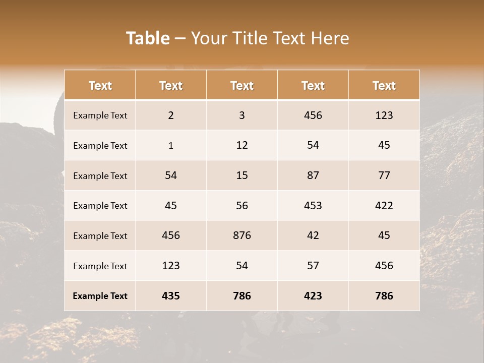 Traveler Action Water PowerPoint Template