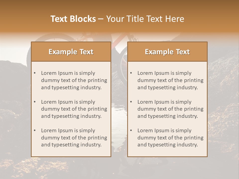 Traveler Action Water PowerPoint Template