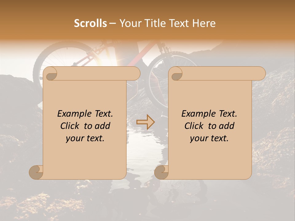 Traveler Action Water PowerPoint Template
