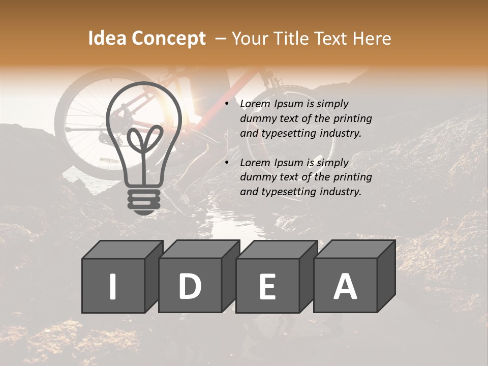 Traveler Action Water PowerPoint Template