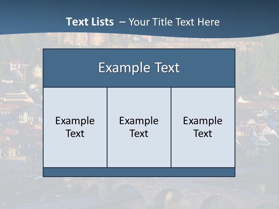 Germany Europe Romantic PowerPoint Template