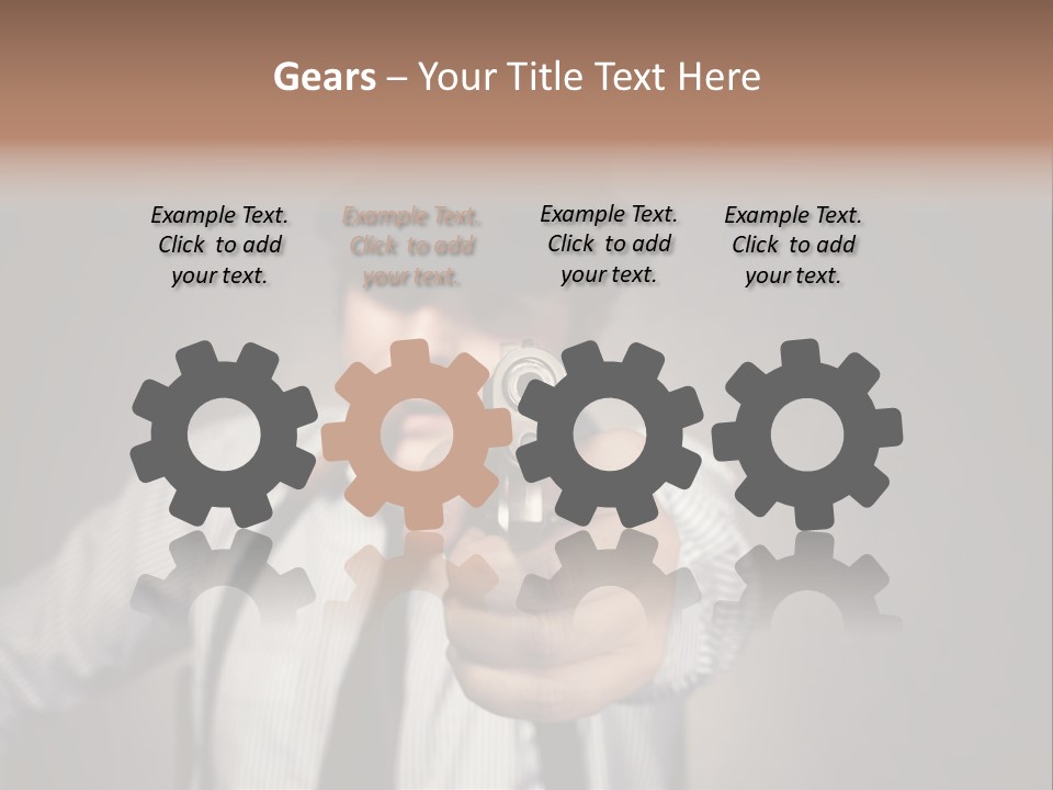 Confident Robbery Crime PowerPoint Template