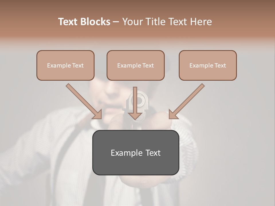 Confident Robbery Crime PowerPoint Template