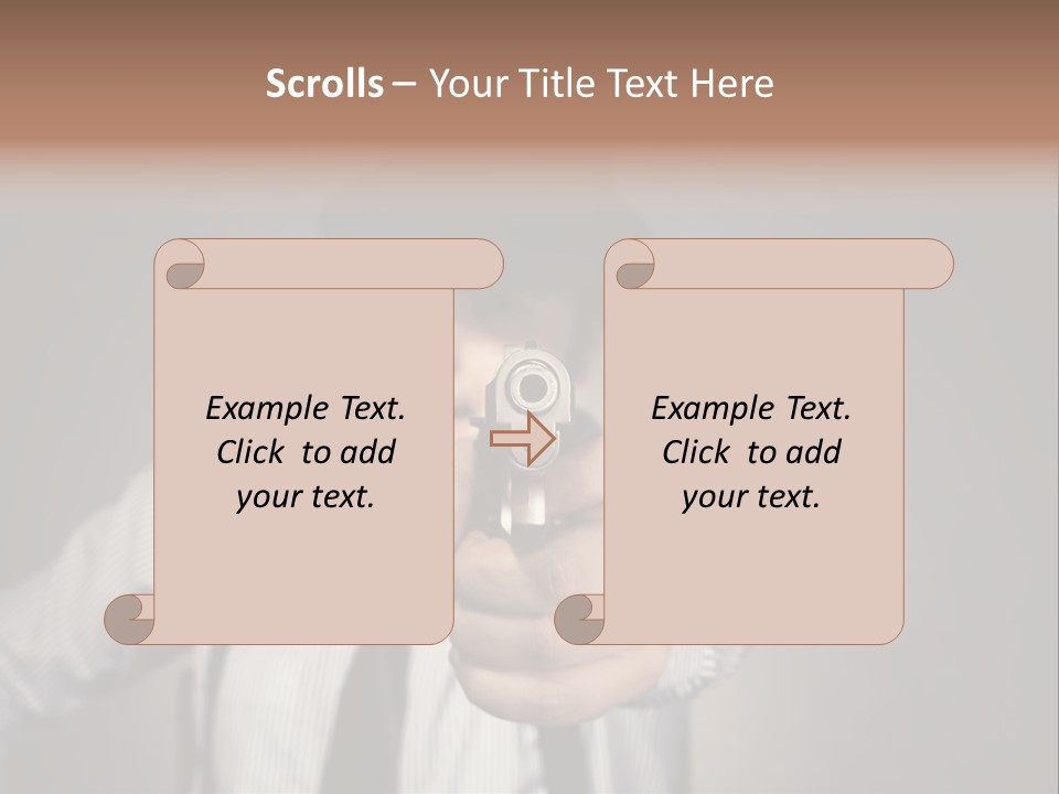 Confident Robbery Crime PowerPoint Template