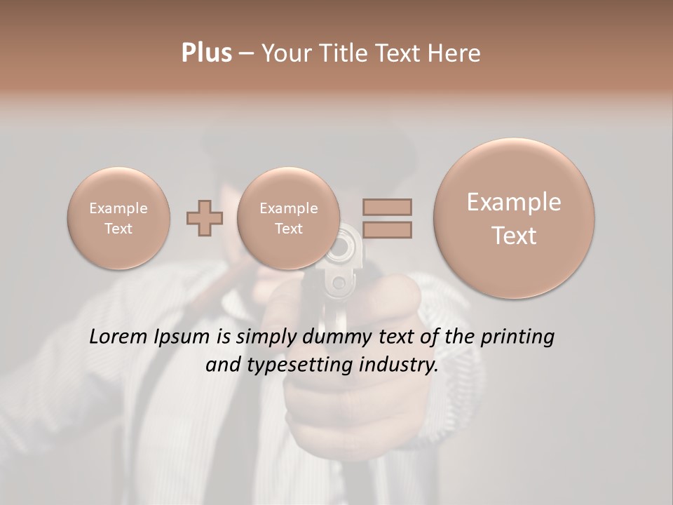 Confident Robbery Crime PowerPoint Template