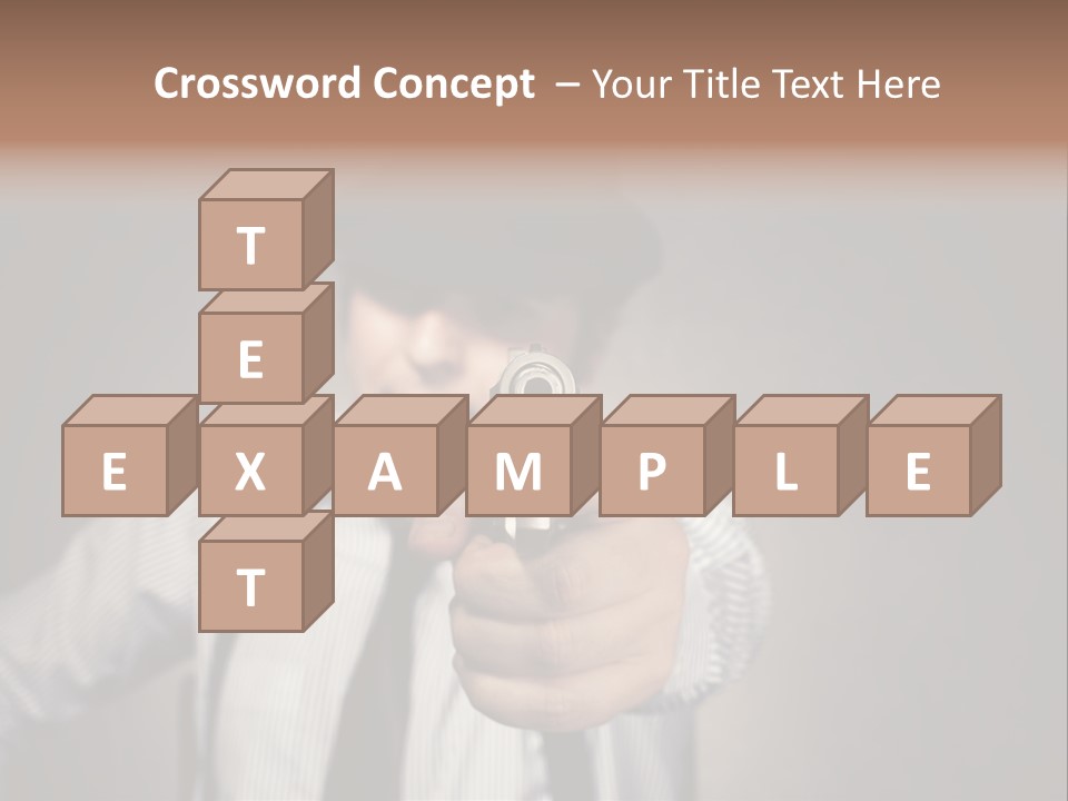 Confident Robbery Crime PowerPoint Template