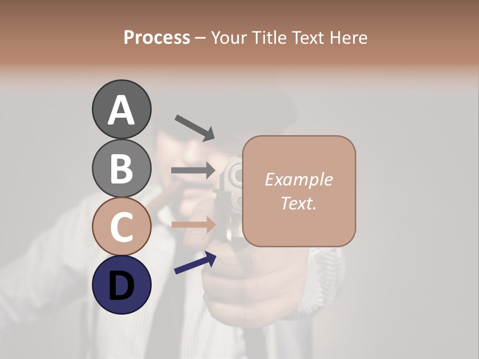 Confident Robbery Crime PowerPoint Template