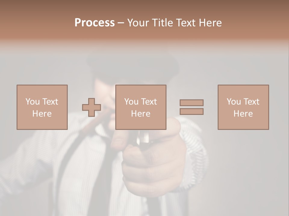 Confident Robbery Crime PowerPoint Template