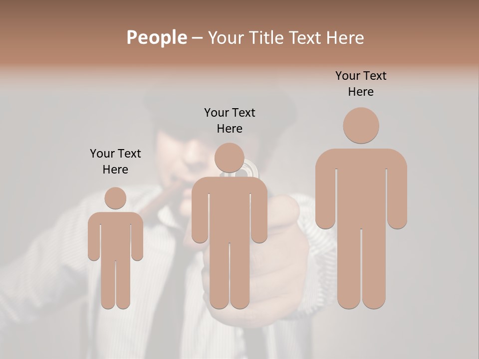 Confident Robbery Crime PowerPoint Template