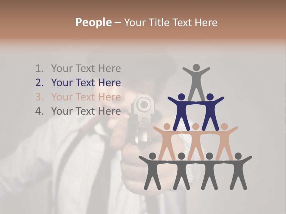 Confident Robbery Crime PowerPoint Template