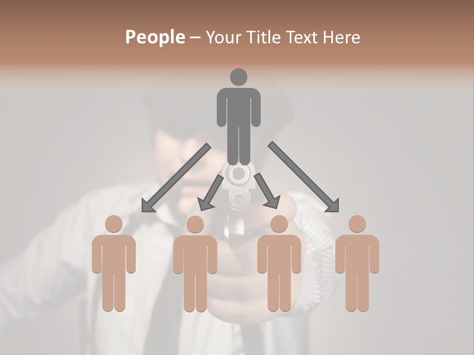 Confident Robbery Crime PowerPoint Template