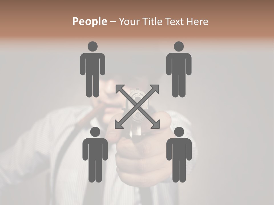 Confident Robbery Crime PowerPoint Template