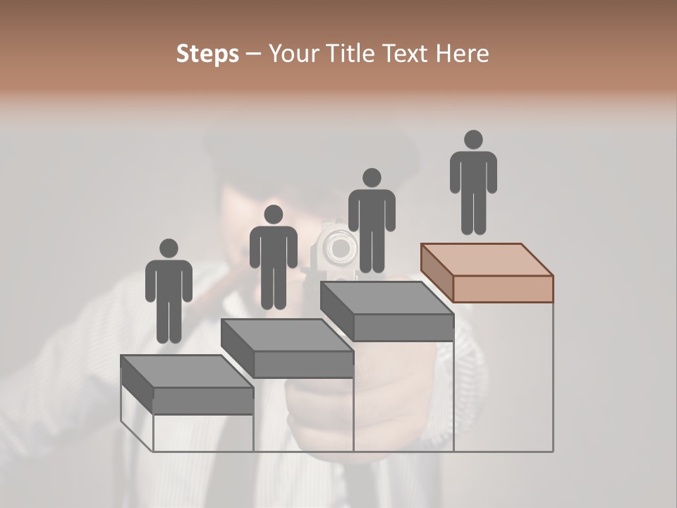 Confident Robbery Crime PowerPoint Template