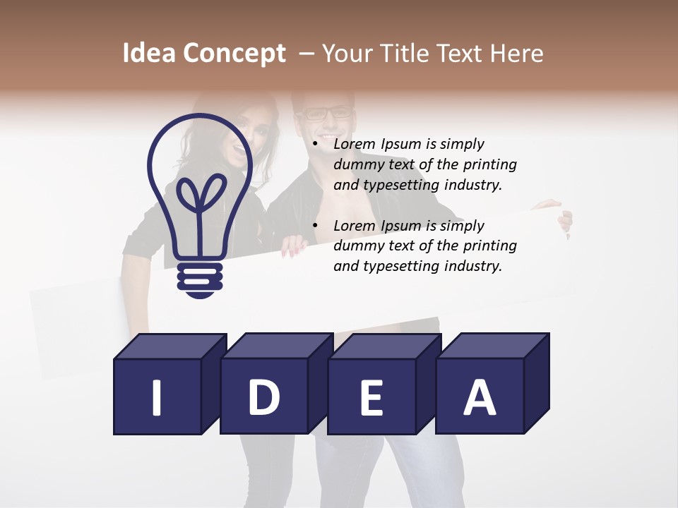 Advertising Board Advert PowerPoint Template