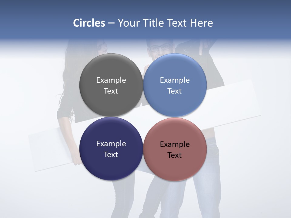 Copy Space Business Empty PowerPoint Template