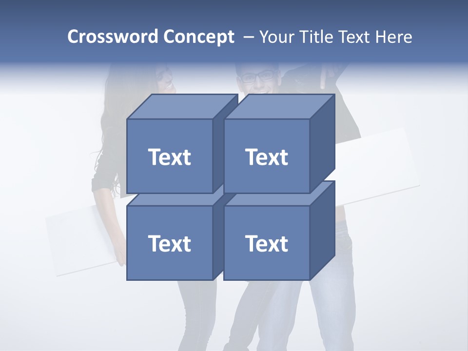 Copy Space Business Empty PowerPoint Template