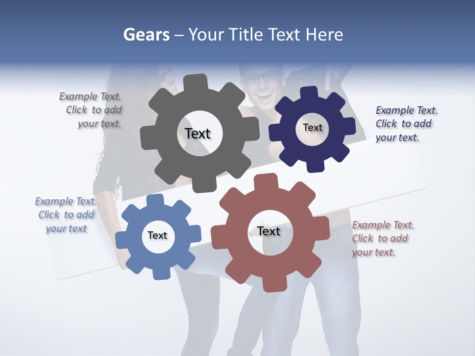 Copy Space Business Empty PowerPoint Template