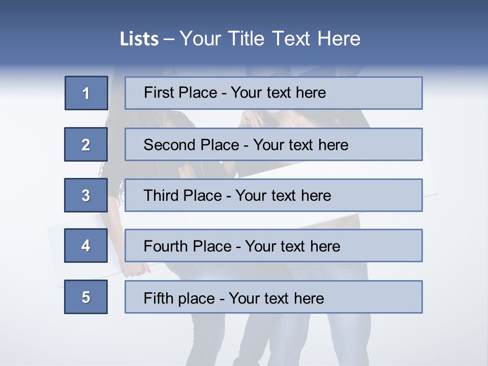 Copy Space Business Empty PowerPoint Template