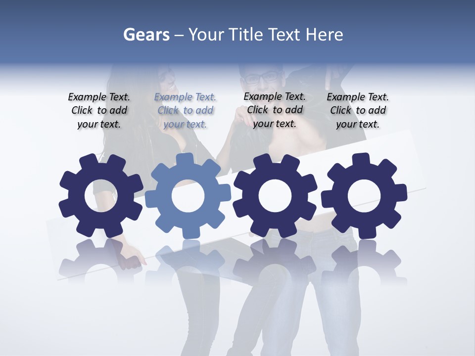 Copy Space Business Empty PowerPoint Template