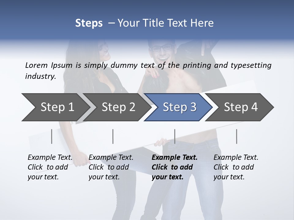 Copy Space Business Empty PowerPoint Template