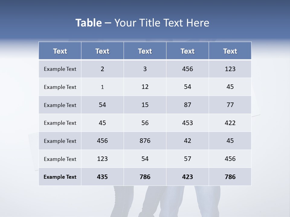 Copy Space Business Empty PowerPoint Template