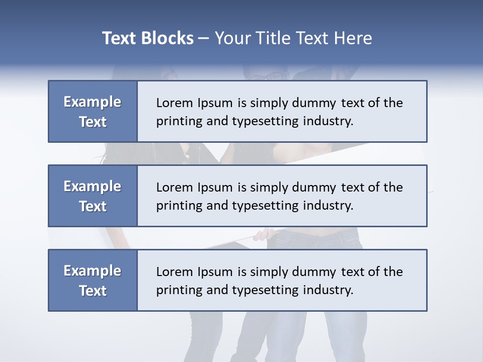 Copy Space Business Empty PowerPoint Template