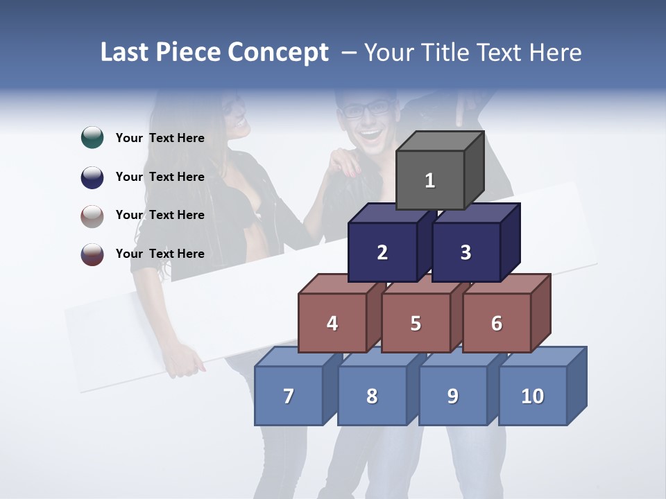 Copy Space Business Empty PowerPoint Template