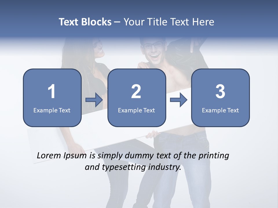 Copy Space Business Empty PowerPoint Template