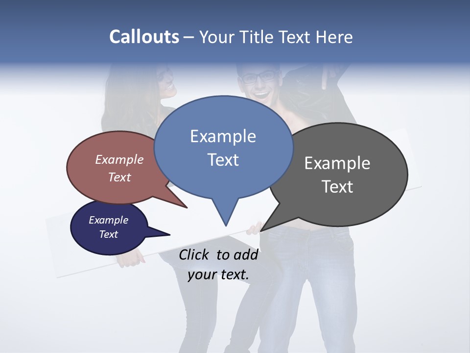 Copy Space Business Empty PowerPoint Template