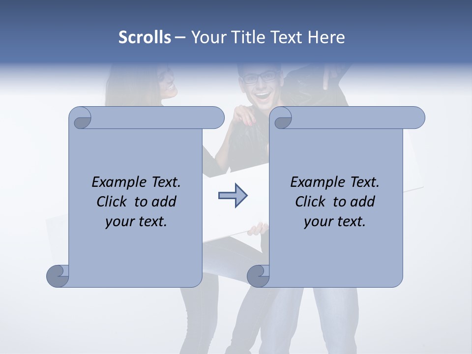 Copy Space Business Empty PowerPoint Template