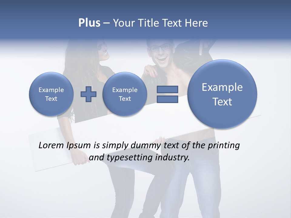 Copy Space Business Empty PowerPoint Template