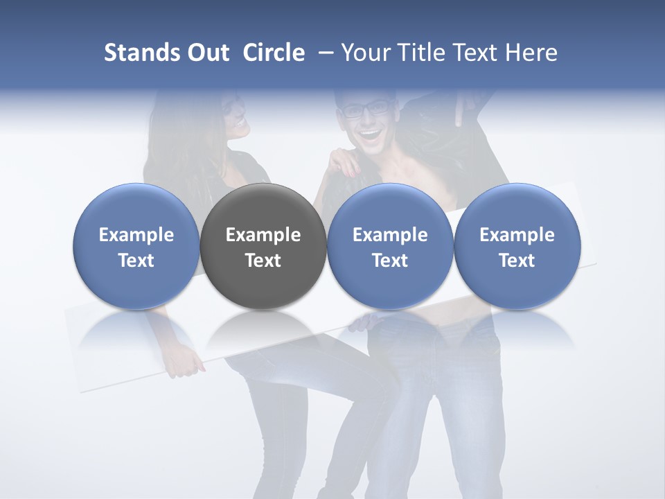 Copy Space Business Empty PowerPoint Template