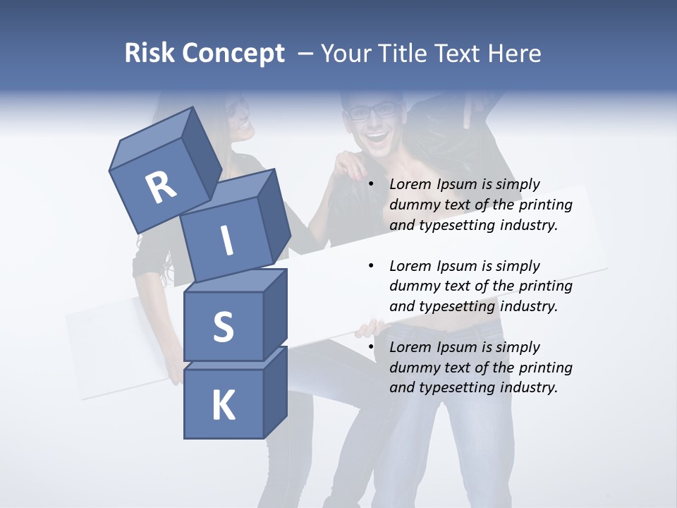 Copy Space Business Empty PowerPoint Template