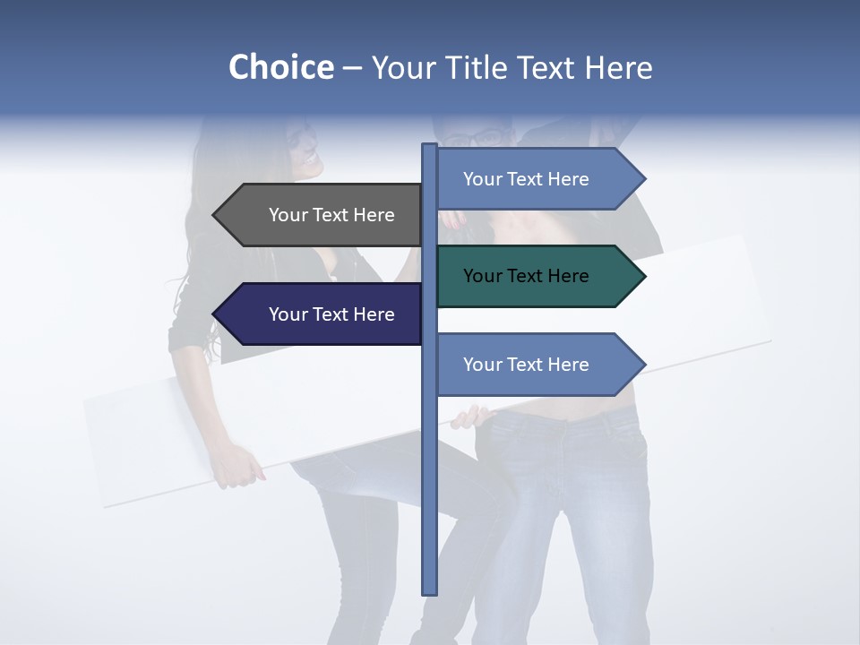 Copy Space Business Empty PowerPoint Template