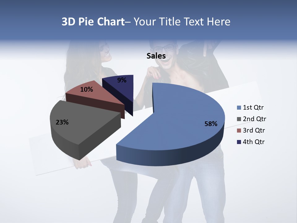 Copy Space Business Empty PowerPoint Template