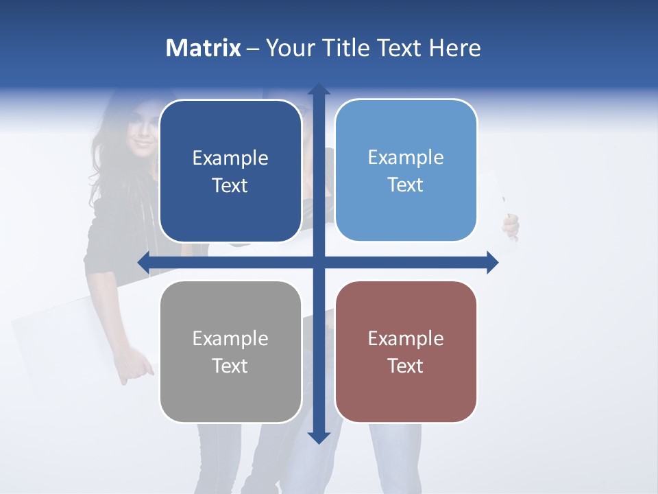 Together Male Empty PowerPoint Template