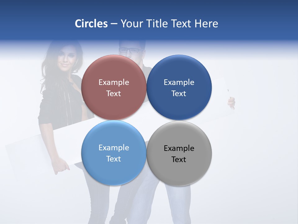 Together Male Empty PowerPoint Template