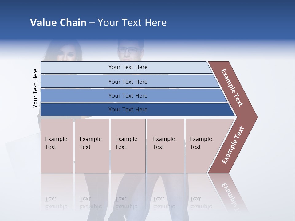 Together Male Empty PowerPoint Template