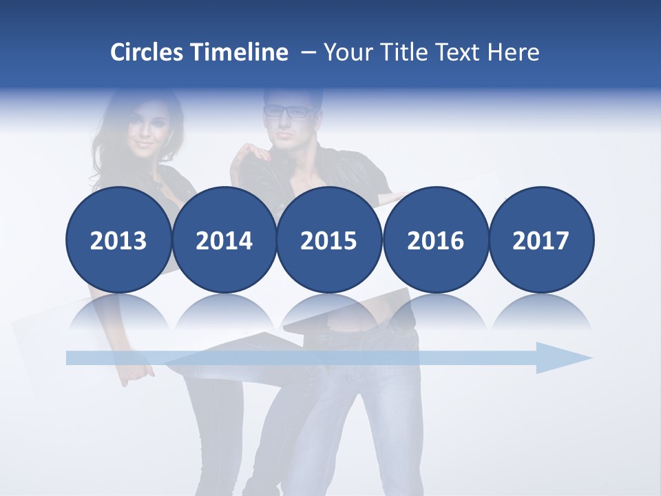 Together Male Empty PowerPoint Template