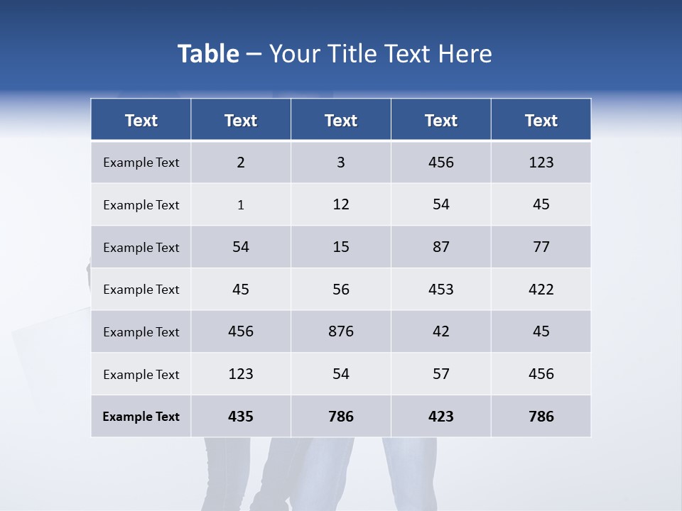 Together Male Empty PowerPoint Template