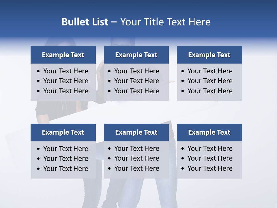 Together Male Empty PowerPoint Template