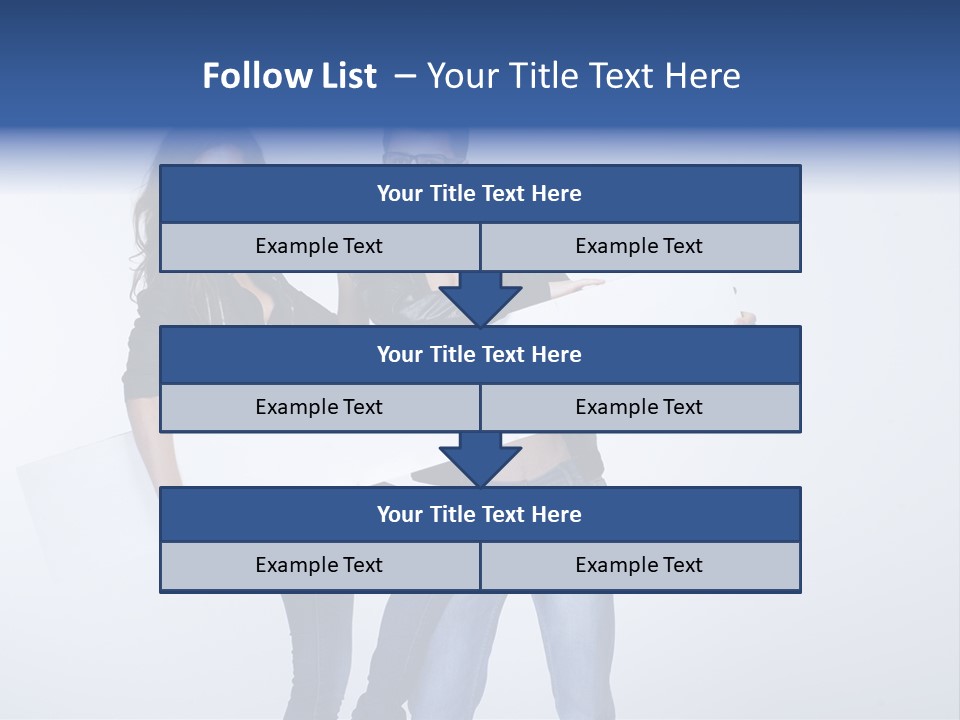 Together Male Empty PowerPoint Template