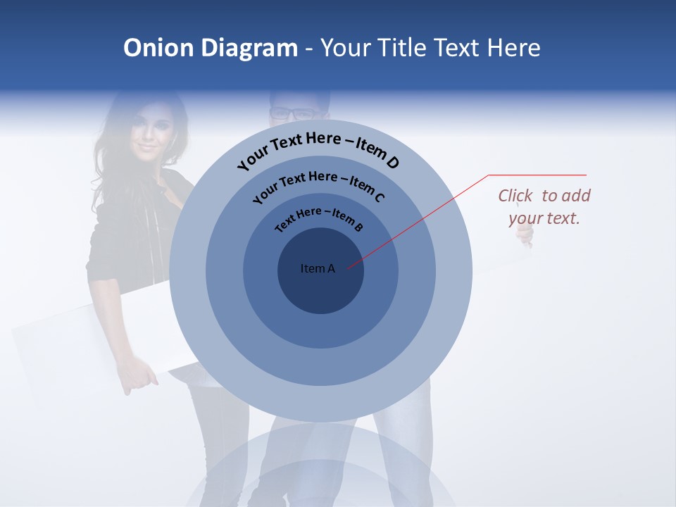 Together Male Empty PowerPoint Template