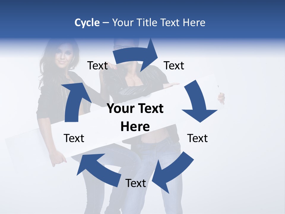 Together Male Empty PowerPoint Template