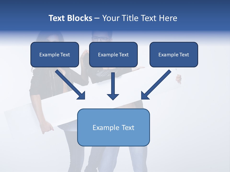Together Male Empty PowerPoint Template