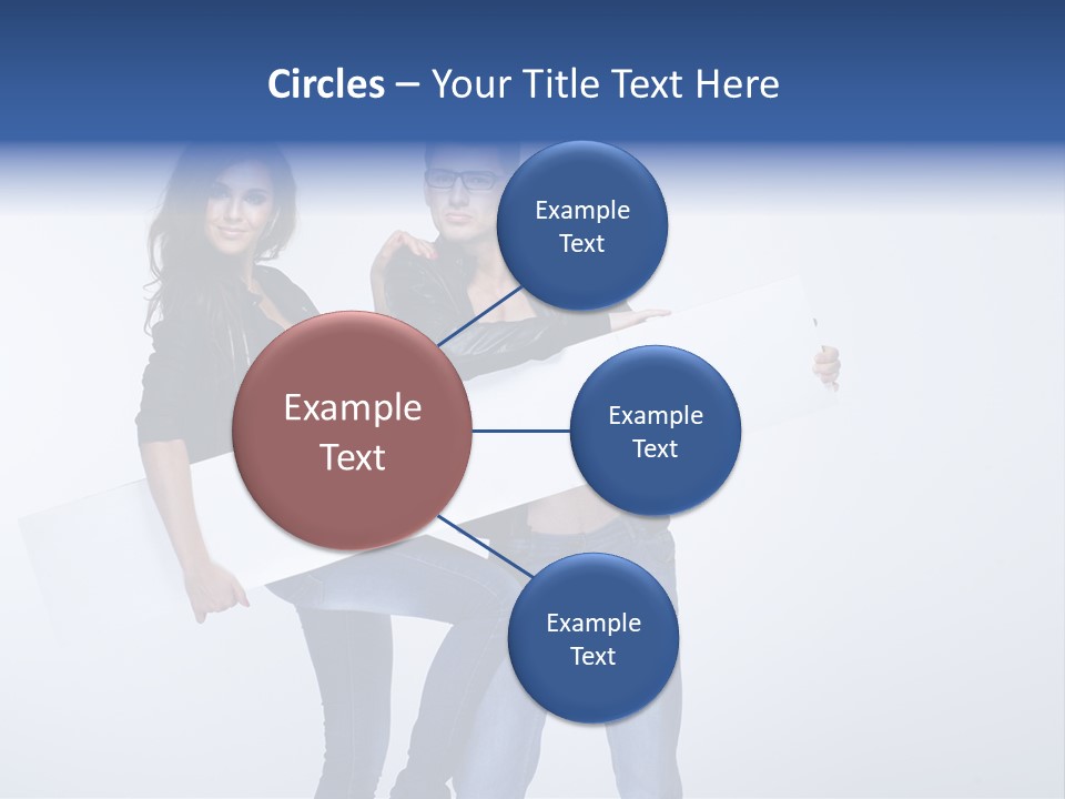 Together Male Empty PowerPoint Template