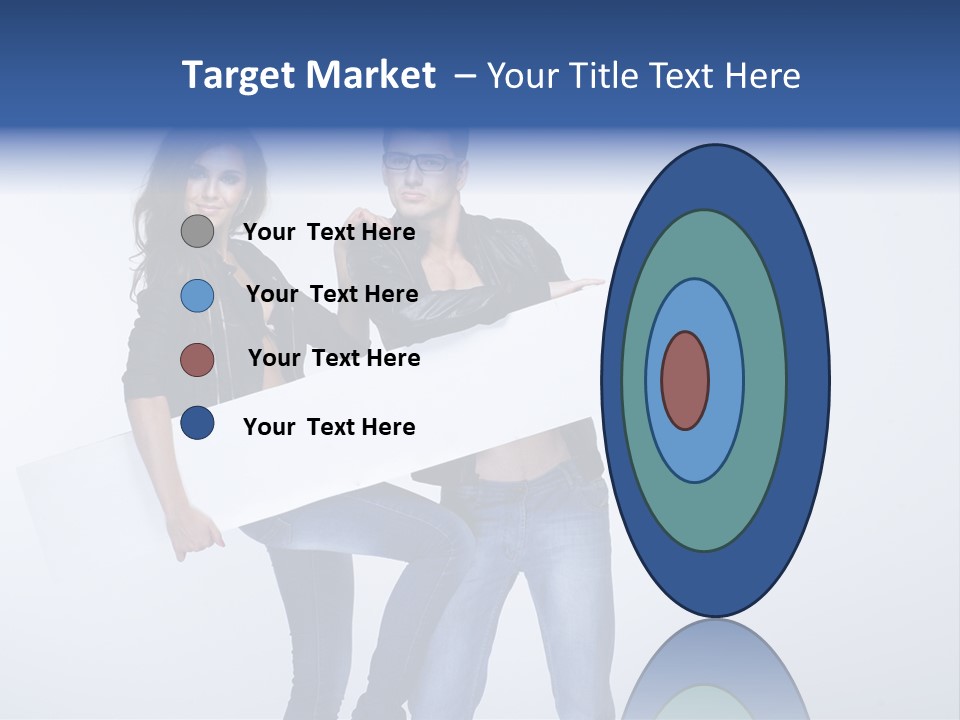 Together Male Empty PowerPoint Template