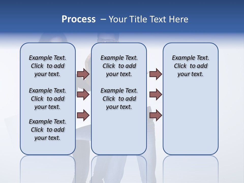 Together Male Empty PowerPoint Template
